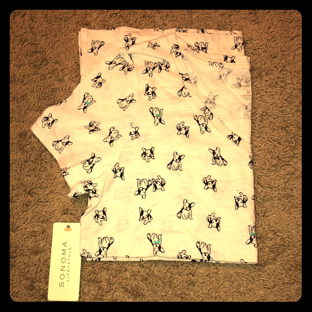 Sonoma: Dog Print Everyday Tee